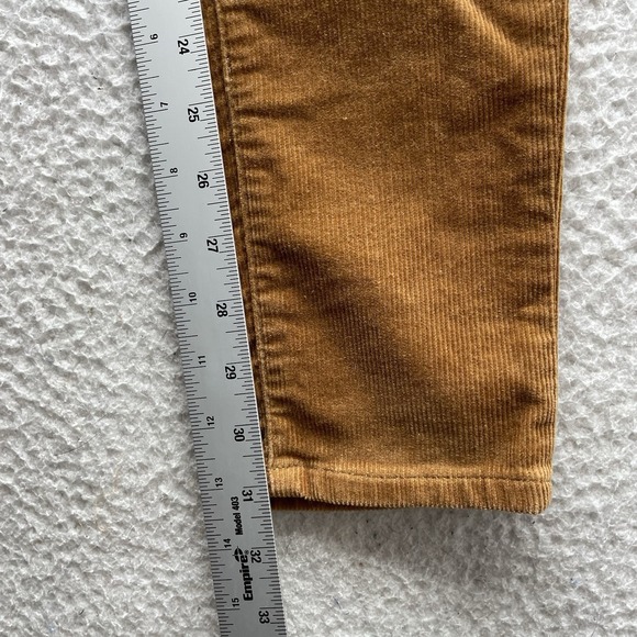 Polo Ralph Lauren Corduroy Pants Womens 4 (30x31) Brown Skinny Stretch 5 Pocket - Picture 10 of 14